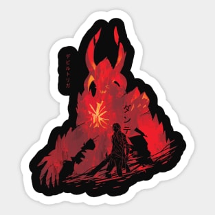 Sin of the Devil Dante:DMC5:Devil May Cry V Sticker